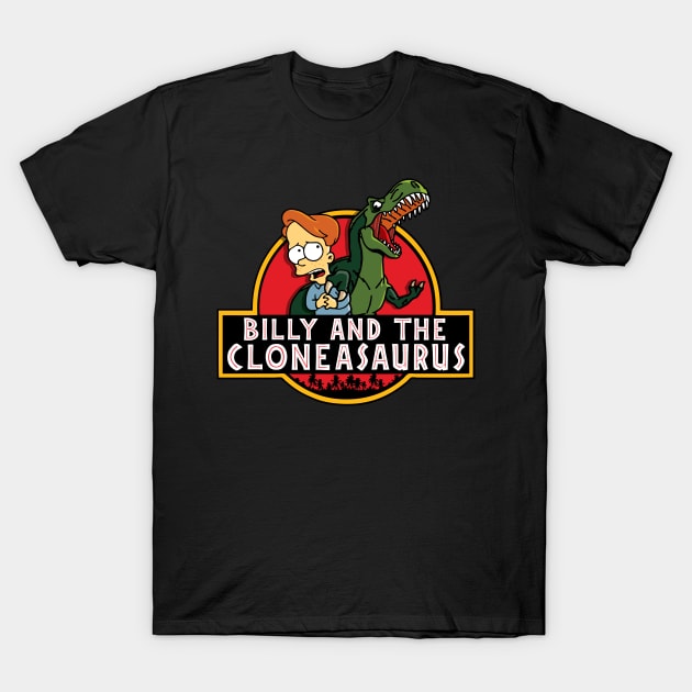 Billy & The Cloneasaurus T-Shirt by Rock Bottom